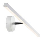 Nordlux Ip S13 60 Wandleuchte Metall Weiß 7.2W 400lm - 830 Warmweiß
