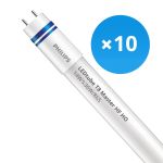 Mehrfachpackung 10x Philips LED Röhre T8 MASTER (HF) High Output 14W 2100lm - 865 Tageslichtweiß | 120cm - Ersatz für 36W