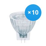 Mehrfachpackung 10x Osram Performance LED-Spot Reflektor GU4 MR11 4.2W 345lm 36D - 840 Kaltweiß | Ersatz Für 35W
