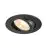 SLV New Tria 68 Spot Aluminium Schwarz Rund | Ausschnitt 68mm - Geeignet für 1x GU10 