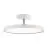 DFTP by Nordlux LED Pendelleuchte Kaito Metall Weiß 15W 1500lm - 830 Warmweiß | Dimmbar