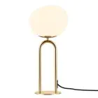 DFTP by Nordlux Tischlampe Shapes Glas und Metall Kupfer | Geeignet für 1x E27