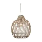 Good&Mojo Pendelleuchte Mendoza Bambus Natural L | Geeignet für 1x E27 