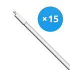 Mehrfachpackung 15x LED Feuchtraumleuchte 27W 2970lm - 840 Kaltweiß | 150cm