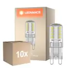Mehrfachpackung 10x Ledvance Performance LED Kapsel Klar G9 2.6W 320lm - 827 Extra Warmweiß | Ersatz Für 30W