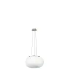 Eglo Pendelleuchte Optica Stahl Satin-Nickel | Geeignet für 2x E27
