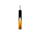 Eglo Pendelleuchte Barbotto Stahl Schwarz, Gold 4.5W 345lm - 830 Warmweiß | Geeignet für GU10