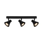 Nordlux Eik 3 Spot Métal Noir | Convient pour 3x GU10