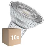 Lot 10x Ledvance LED Réflecteur GU10 PAR16 6.1W 575lm 60D - 940 Blanc Froid| Dimmable - Équivalent 80W