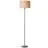 Brilliant Borne Extérieure Wimea Métal Noir Beige | 380mm - Convient pour 1x E27