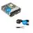 Mean Well Driver | LRS5024 | IP20 | 24V | 50W + Câble D'Alimentation 2m avec Terre