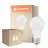 Lot 6x Ledvance Classic LED E27 Poire Dépolie 8.8W 806lm - 827 Blanc Très Chaud | Dimmable - Équivalent 60W