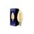 Noxion Lucent LED E14 Bougie Filament Ambre B35 4.5W 400lm - 822 Blanc Très Chaud | Dimmable - Équivalent 35W
