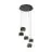 Eglo Suspension Luminaire Hortunas Acier Noir 5.8W 690lm - 830 Blanc Chaud | IP20 - Dimmable 